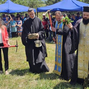 Започна строителството на параклис „Света Троица“ в Браница