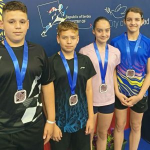 Хасковските бадминтонисти спечелиха медали в Нови Сад